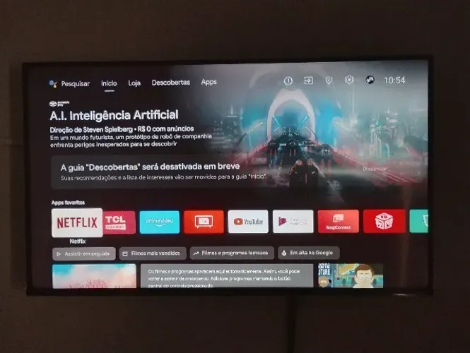 TCL 50P615 Smart TV 4K UHD com Android TV, HDR e Google Assistente