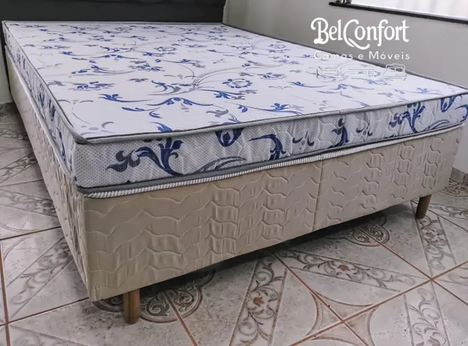 Oferta! Cama Casal D20 com Base por Apenas R$ 950