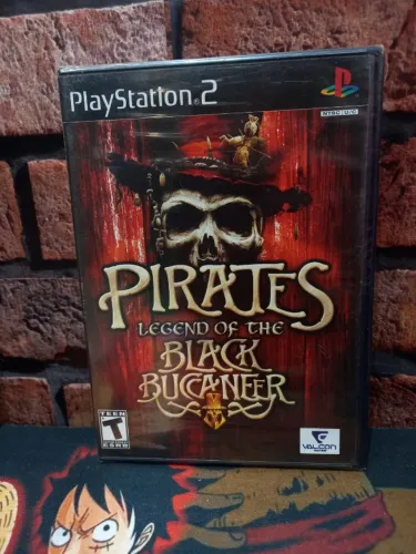 JOGO PIRATES LEGEND OF THE BLACK BUCCANEER  PS2 LACRADO USA ORIGINAL