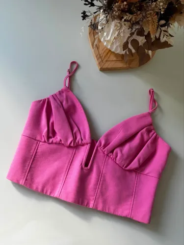 Top Zara - rosa 