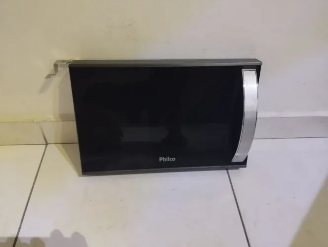 Porta para micro ondas Philco pm 021t, 127v. Com presilhas para fixação.