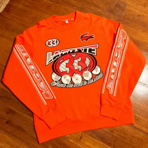 Moletom ?Lacoste 33? Laranja