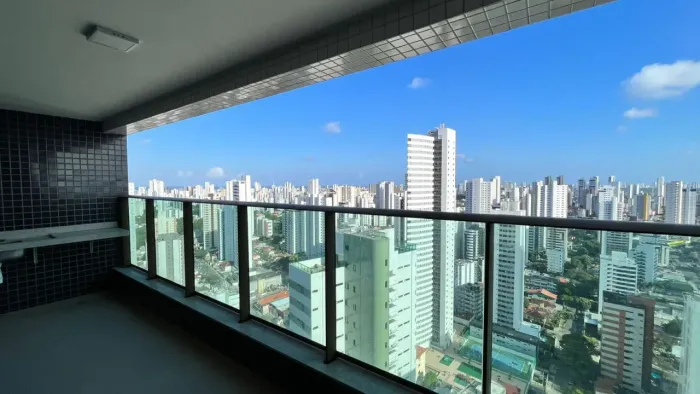 Apartamento 4 quartos na Torre - 2 suítes- 123m² - Varanda Gourmet - Lazer Completo (EST)
