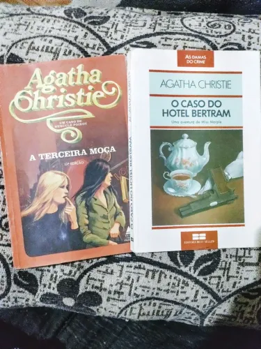 Livros Agatha Christie Usados Veja as Fotos e Detalhes na Descrição