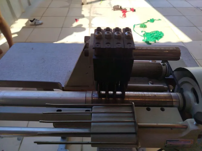 Máquina de cortar tiras/viés industrial estado de nova