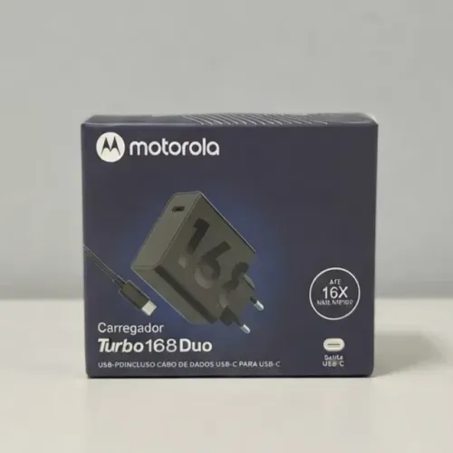CARREGADOR MOTOROLA TIPO C 168 DUO