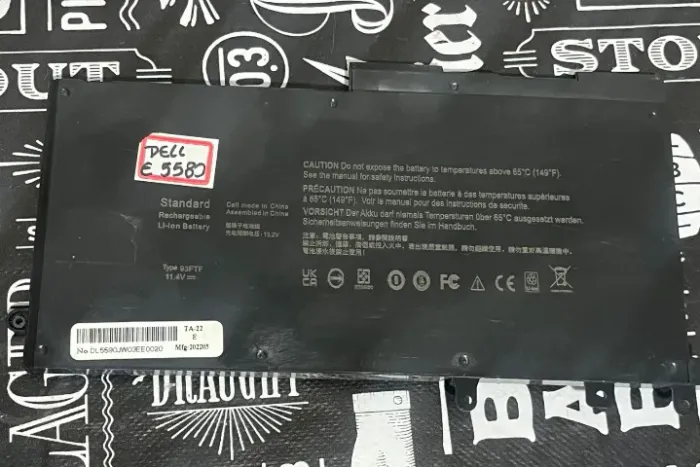 Bateria Dell Modelo E5580