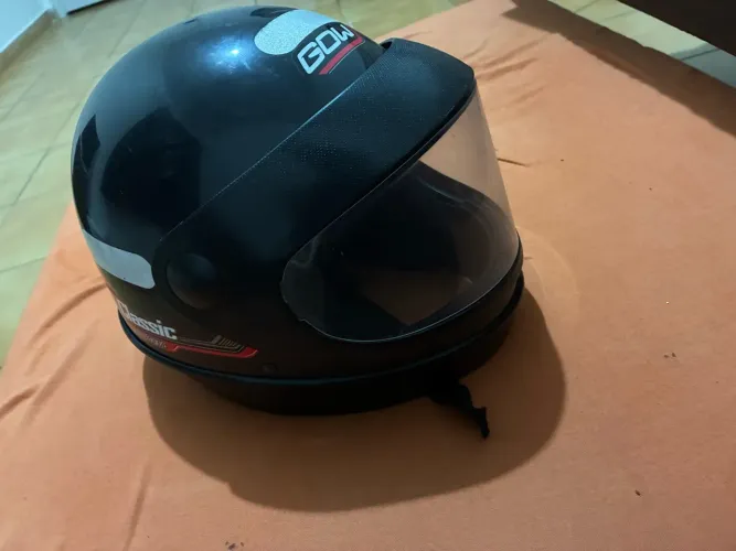 Capacete de moto- novo/usado em ótimo estado