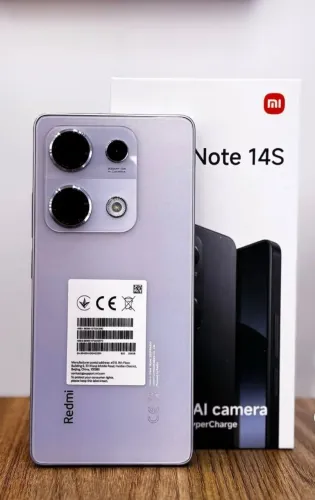 Celular Xiaomi Note 14S 256GB 8GB Purple - Loja Fisica 