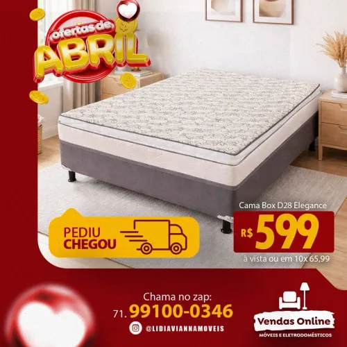 Cama box casal conjugada frete gratis entrego hoje R$ 599,99 a vista