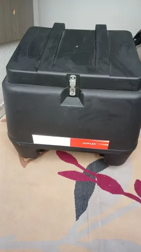 Bau para moto com suporte para titan 150,160