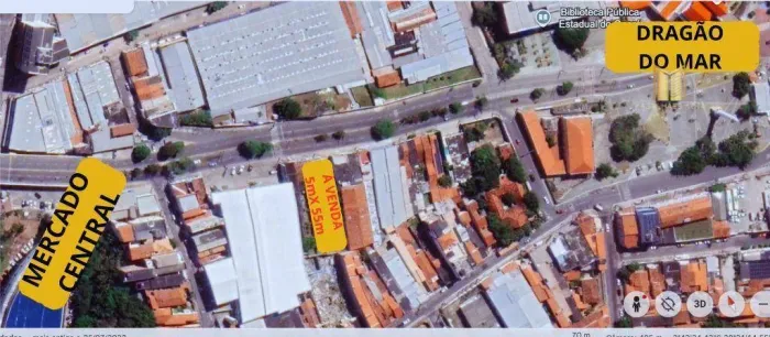 Terreno à venda, 275 m² por R$ 800.000,00 - Centro - Fortaleza/CE