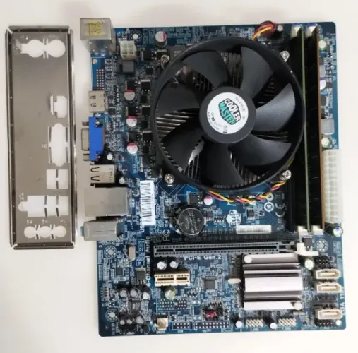 Kit PM 1155 DDR3 + i3 2120 + 4GB RAM + Cooler + Espelho