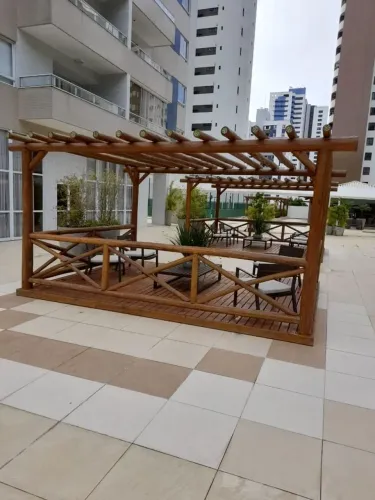 Pergolado Caramanchao em Eucalipto Tratado aparti de mil reais 