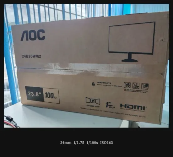 (Lacrado) Monitor Gamer AOC 24" Full HD 100hz 1ms
