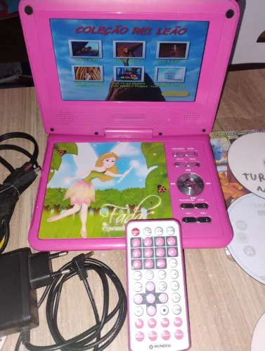 Vendo DVD Mundial portátil das fadas encantadas .