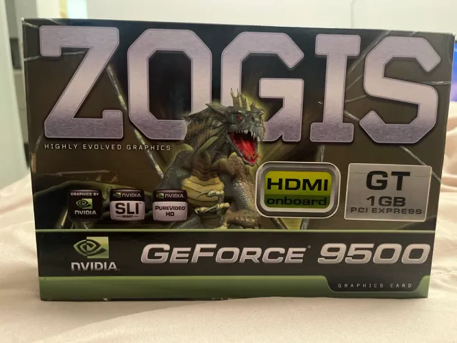 Placa de video GeForce ZOGIS 9500 1GB