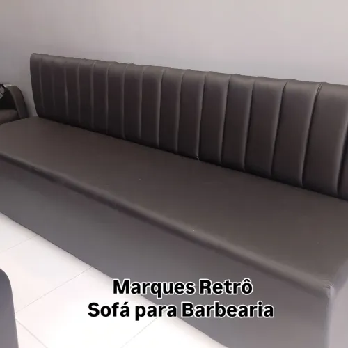 Sofá para Barbearia, Studio, lanchonete..