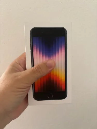 iPhone SE (3ª geração) 64GB - Meia-noite