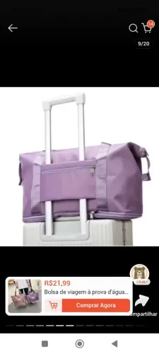 Bolsa de Mão e Para Mala