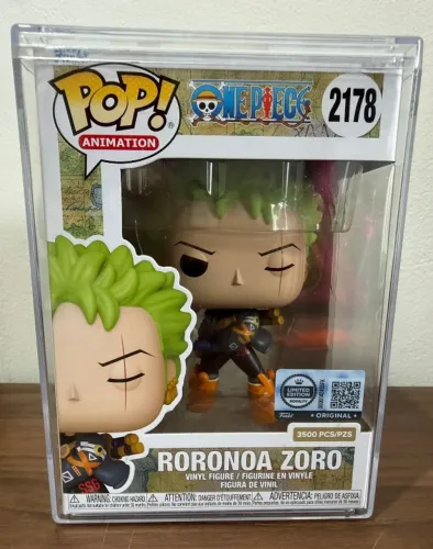 Funko Pop One Piece Roronoa Zoro 2178 Limited Edition 3500 pcs VEJA FOTOS LEIA DESCRIÇÃO