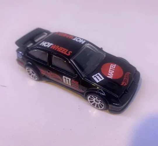 Carrinho Hotwheels 87 Ford Sierra Cosworth Preto Loose Novo 1:64 Hot Wheels
