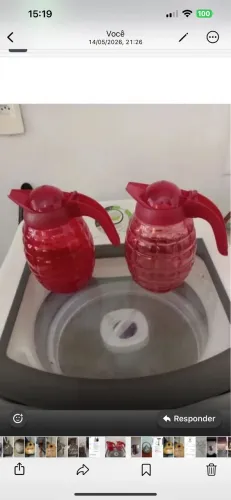 Jarras de suco duas unidades e único valor