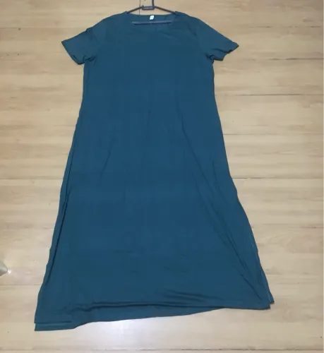 Vestido verde plus size g3