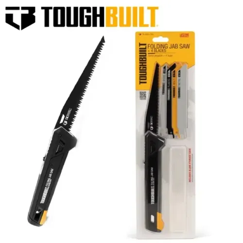 Serra Sabre Dobrável Toughbuilt c/ 5 Laminas