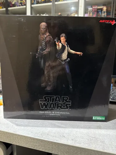 Star wars Hans Solo Chewbacca Artfx Kotobukiya