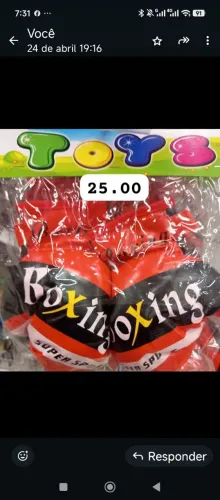 Kit 2 luvas de BOXE MASSA FANTÁSTICO