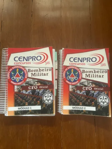 Apostila para Concurso de Bombeiro Militar CENPRO - Seminovo!