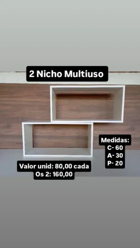 2 Nichos Multiuso