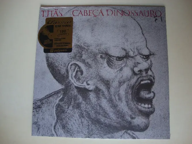 Lp - Vinil - Titãs - Cabeça Dinossauro ( Vinil Branco ) - Lacrado, 180 Gramas. (envio OLX)