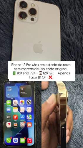 iPhone 12 Pro Max 128GB Face ID off