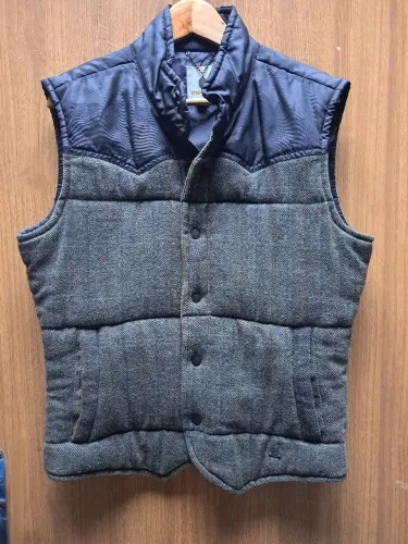 Colete diesel acolchoado original p masculino vintage 
