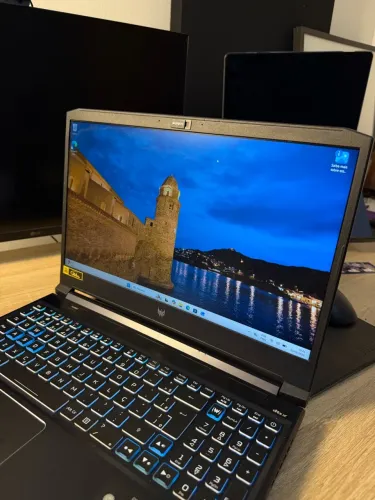 Notebook Gamer Acer Top de linha - Placa de vídeo 6GB RTX 3060