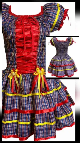 Vestido de Festa Junina