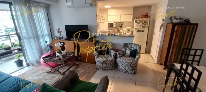 Apartamento Mobiliado em Botafogo | 3 Quartos | Varanda | R$ 8.000