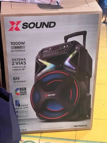 ? OPORTUNIDADE! CAIXA DE SOM X-SOUND 1000W ?