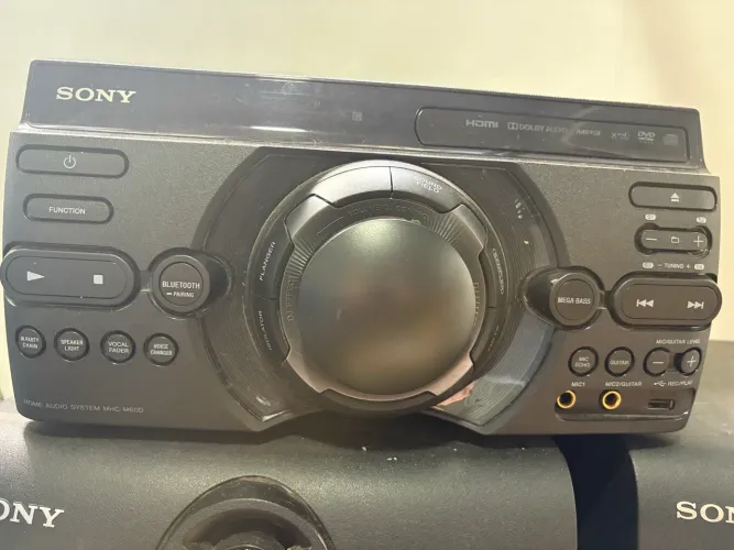 Mini system SONY MHC- M60D utilizado apenas 2x NOVÍSSIMO 