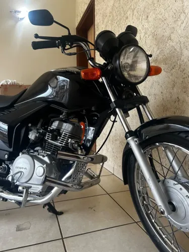 Honda cg 125 preta 