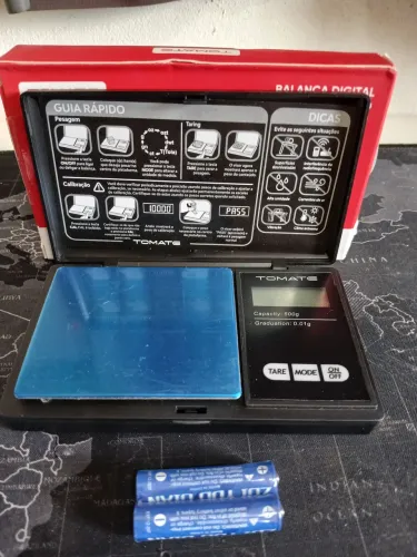 Balança digital de precisão 500g / OFERTA IMPERDÍVEL 