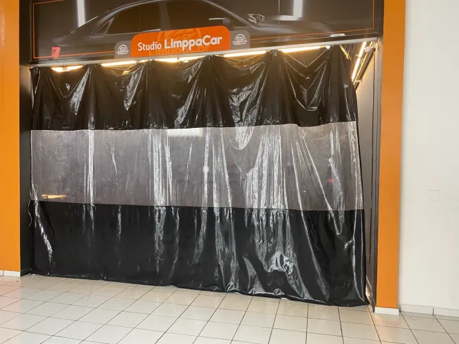 Vendo Luminárias em led + cortina para estética Automotiva 