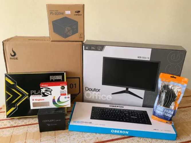 PC NOVO LACRADO - i5 | 8gb RAM | SSD 128gb | Wifi