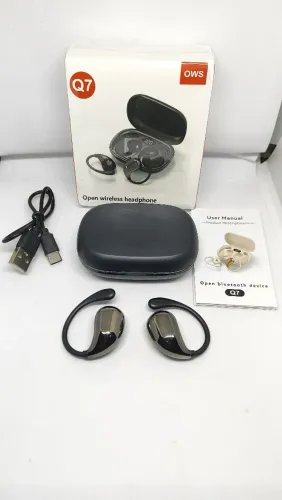 Fone de Ouvido Q7 TWS Com Suporte De Orelha