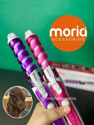 Babyliss Modelador de Cachos Espiral para Cabelo pro bivolt 110v/220v