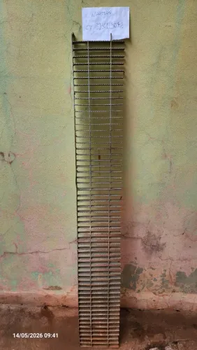 GRADE DE FERRO PARA PISO (QUINTAL - PARA ESCORRER AGUA)