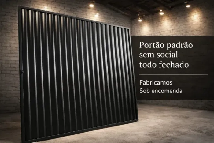 Portao Galvanizado