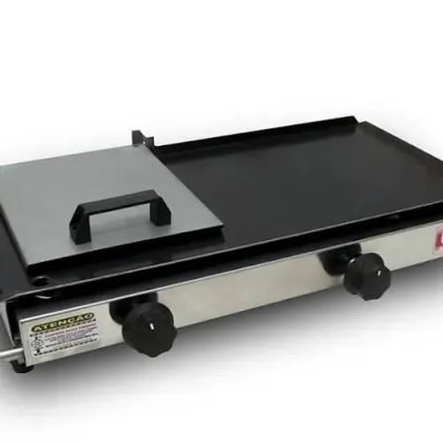 Chapa de lanche a Gás 